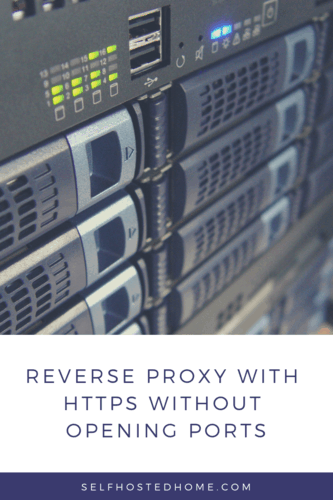 Reverse Proxy With HTTPS Without Opening Ports