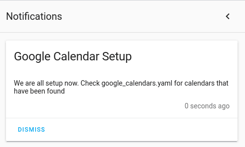 Google Calendar Setup Complete